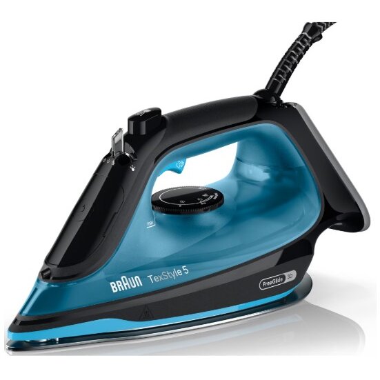 Fier De Calcat Seria 5 SI5256BL 2600W Jet De Abur 210G/Min Abur Variabil 0-50G/Min Albastru-Negru