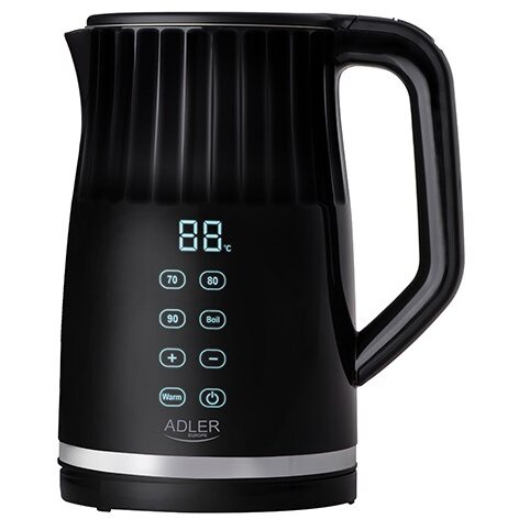Fierbator Electric AD 1350 1.7l  2200W LED Cu Temperatura Controlata Negru