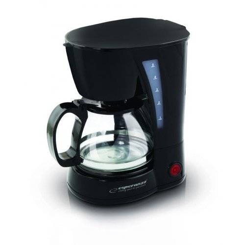 Filtru de cafea EKC006 Robusta 650W 0.6 litri Negru