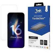 Folie De Protectie Apple iPhone 16 Pro  FlexibleGlass Max Negru