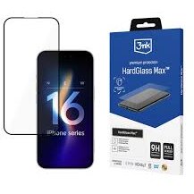 Folie De Protectie Apple iPhone 16 Pro  HardGlass Max Negru