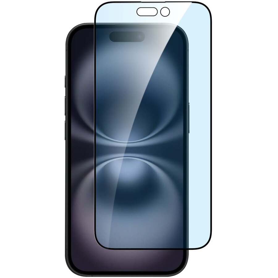 Folie de Protectie Sticla Securizata Anti-Lumina Albastra iPhone 16 Plus cu Aplicator