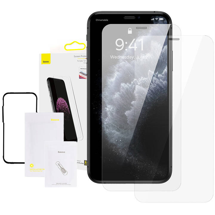 Folie Protectie 0.3mm Full-glass Tempered Glass Film x2buc Apple  iPhone XS Max/11 Pro Max 6.5inch