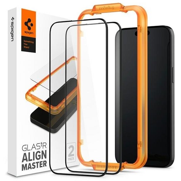 Folie Protectie Alm Glass FC Apple iPhone 15 Pro Max 6.7inch x2 buc