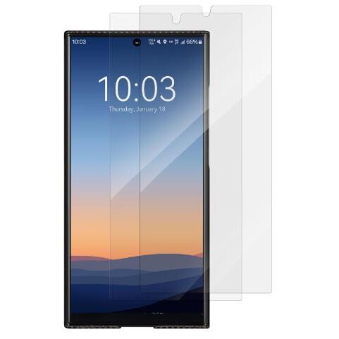 Folie Protectie pentru Samsung Galaxy S24 Ultra 7H Duritate Ultra-subtire Rezistenta la Zgarieturi Transparenta