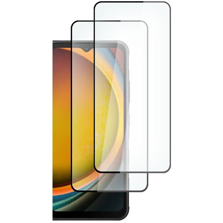 Folie protectie Set 2 folii protectie HOFI Full Cover Pro Tempered Glass 0.3mm compatibil cu Samsung Galaxy Xcover 7 Black