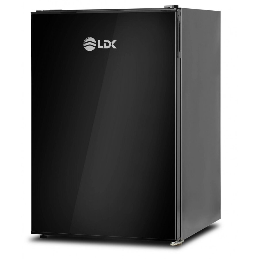 Frigider F-125EBK  Clasa E  Capacitate 122l  Termostat Ajustabil  Iluminare LED  H 84cm  Negru