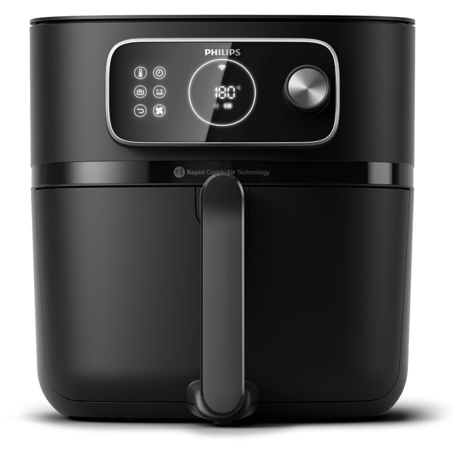 Friteuza 7000 Series HD9876/90 Fryer Single 8.3L Stand-alone 2200W Hot Air Fryer Negru