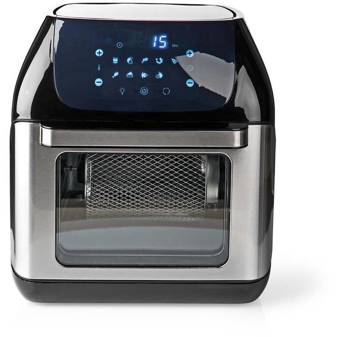 Friteuza Aer Cald 12L Temporizator 60m 1500W Negru