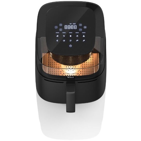 Friteuza Aer Cald AF550BG 5L 1500W Panou Digital Vizibilitate Cos 10 Programe Negru