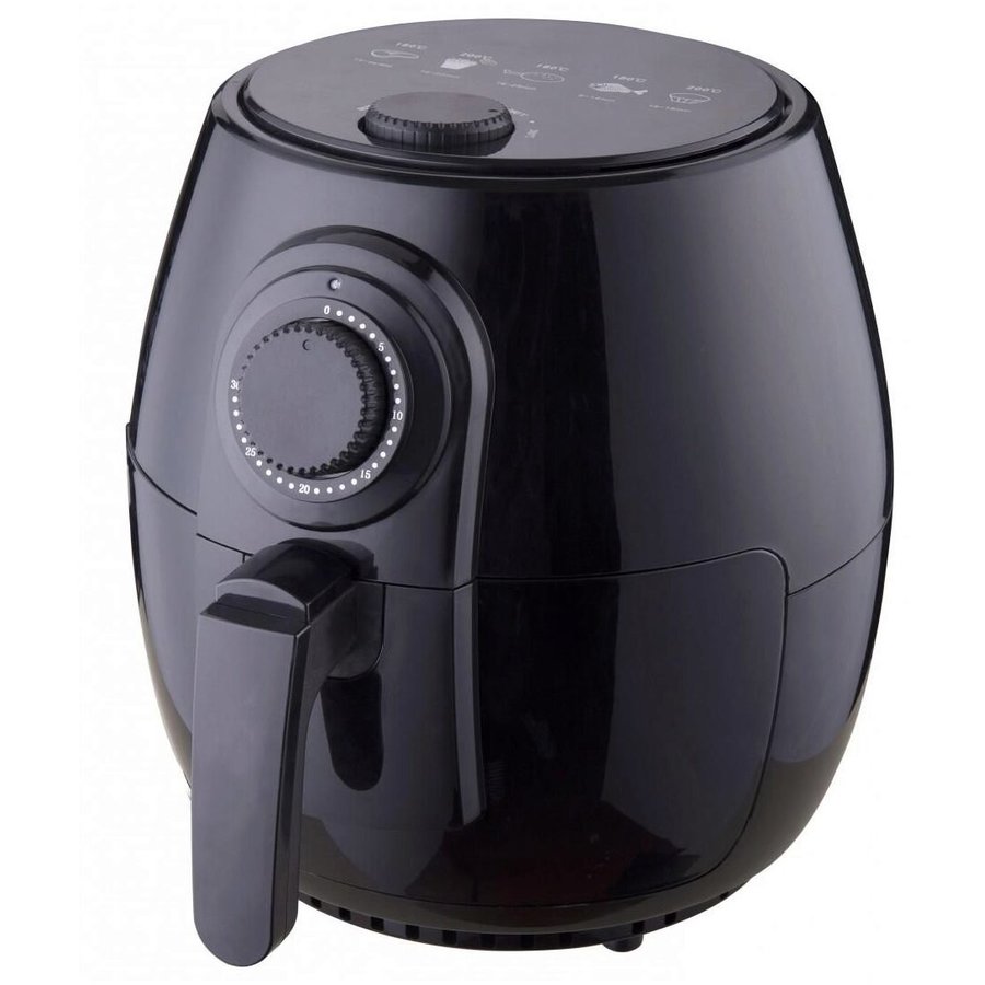 Friteuza AF-2017 Hot Air Fryer 1300W 2.6kg Neagra