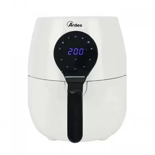 Friteuza cu Aer Cald ARFRYA07 Delicia Air Fryer 1450W Display Digital 5L 7 Programe Alb