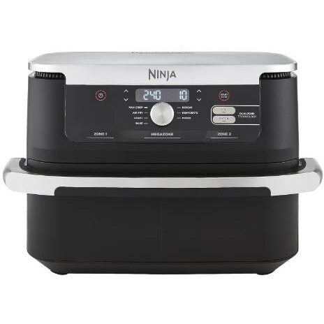 Friteuza cu Aer Cald Foodi FlexDrawer AF500EU 2 Zone de Gatit 7 Programe 10.4L 2470W Negru