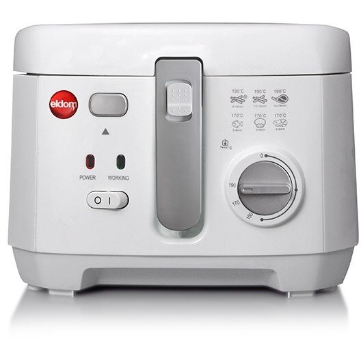 Friteuza FR18 2.5L 	1800W Butoane Rotative Aer Cald  Alb