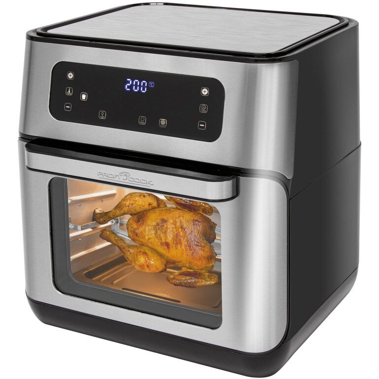Friteuza Low Fat Hot Air Fryer PC-FR 1200 H Negru
