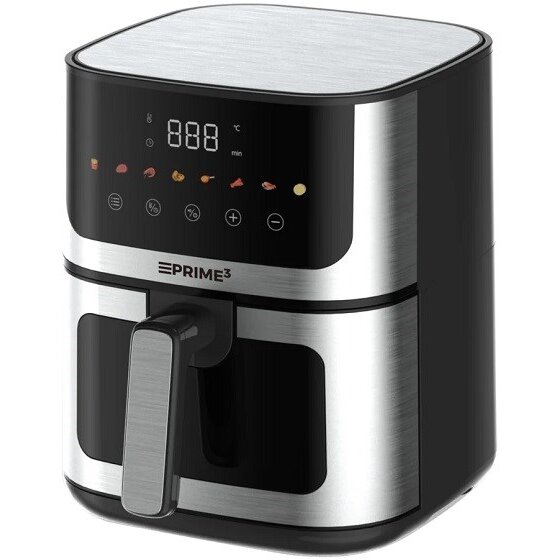 Friteuza SAF32 4.5L cu Aer Cald 8 Programe 1400W Negru-Argintiu