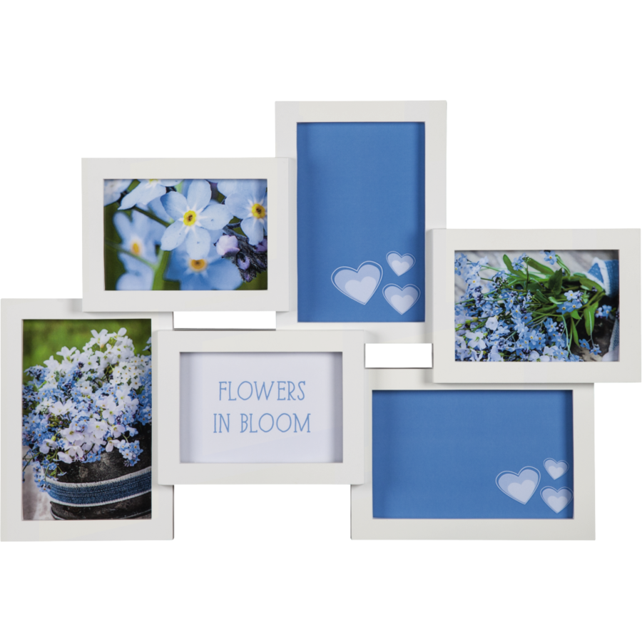 Galerie rame foto Clermont 34927 3 x 10x15cm 3 x 9x13cm Alb