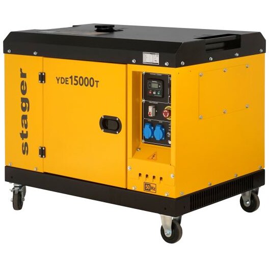 Generator Insonorizat YDE15000T Diesel Monofazat 11kVA 48A 3000rpm