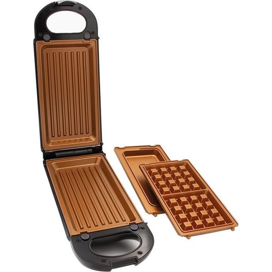 Gratar electric Dublu 800W Black