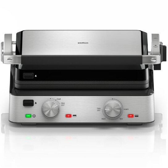 Gratar Electric Multi 7 CG7020 2000W 3 Moduri De Gatire Argintiu