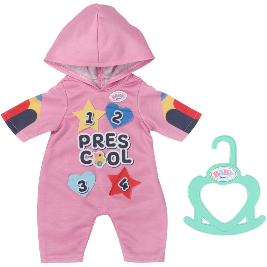 Hainute pentru Papusi BABY born Kindergarten One Piece + Badges