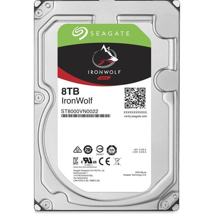 Hard disk IronWolf 8TB SATA-III 7200RPM 256MB