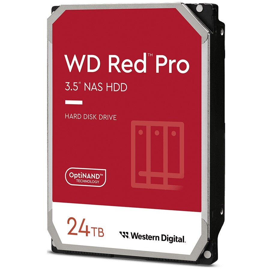 HDD Red Pro 24TB 7200 RPM 512 MB 3.5inch Serial ATA