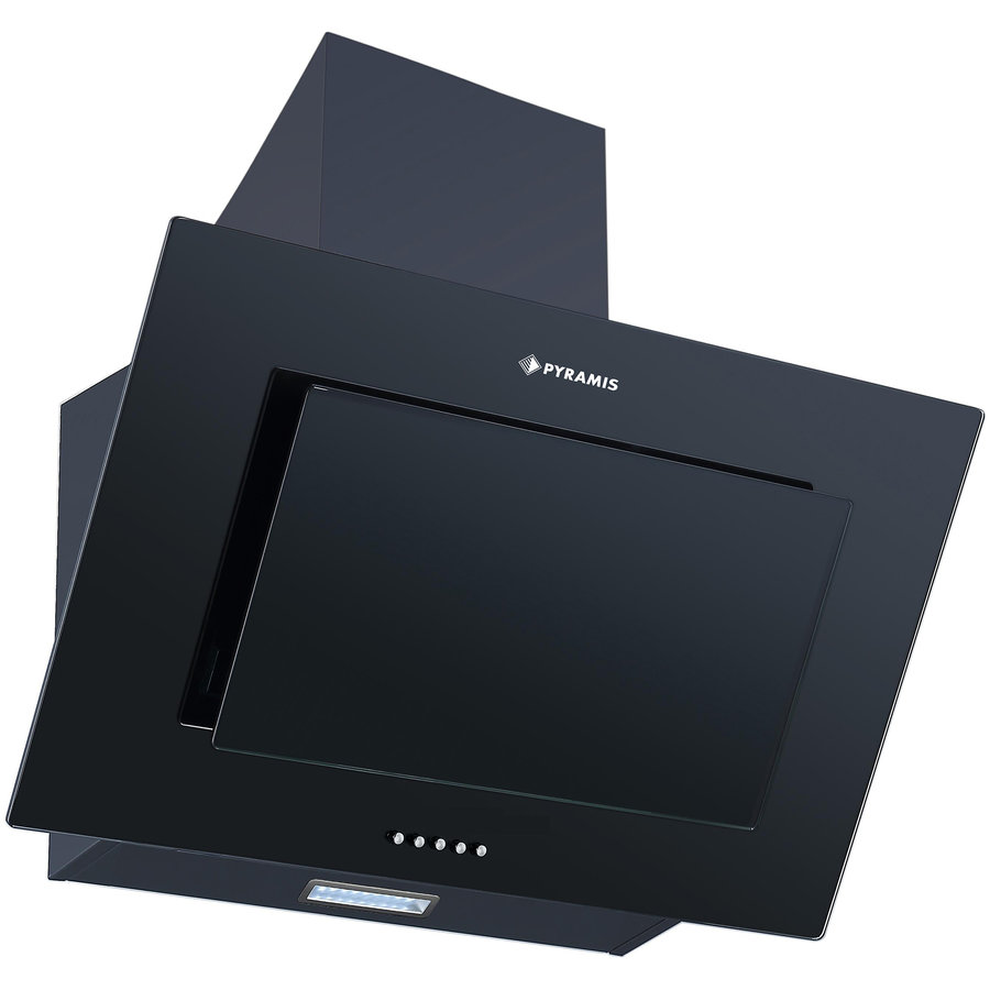 Hota Decorativa ATD60350B 1 motor 3 viteze Sticla Neagra