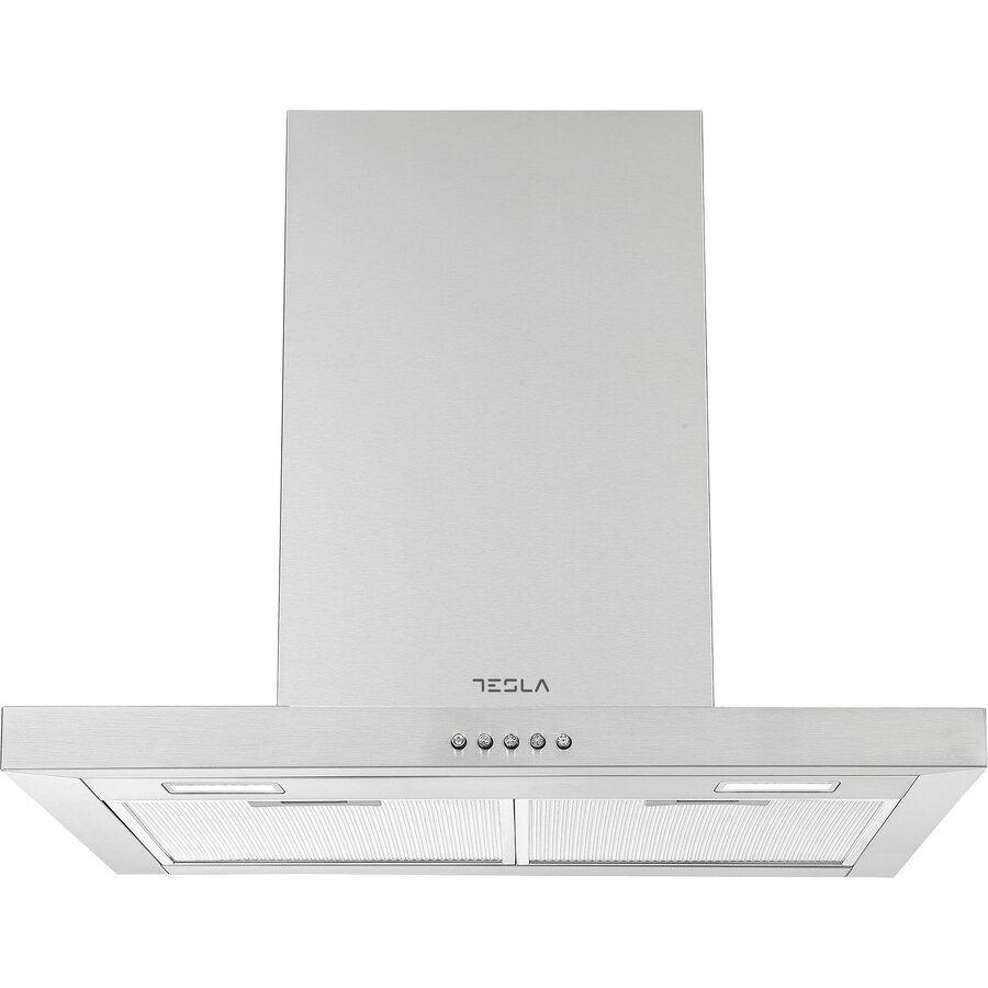 Hota Decorativa DC600AX T-shape 60CM 630m3/h 3 Trepte de Putere LED 2x2W 1 Motor 190W Inox