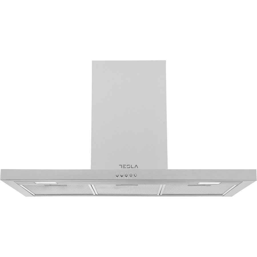 Hota Decorativa DC900AX T-shape 90CM 630m3/h 3 Trepte LED 2x2W 1 Motor 190W Inox
