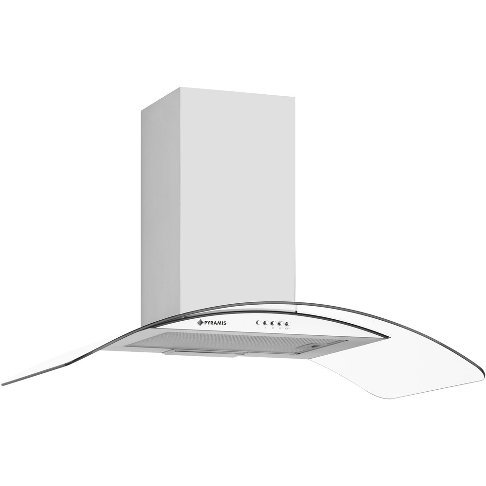 Hota Decorativa ELEGANT 90cm 1 motor 3 viteze 246mc/h Inox