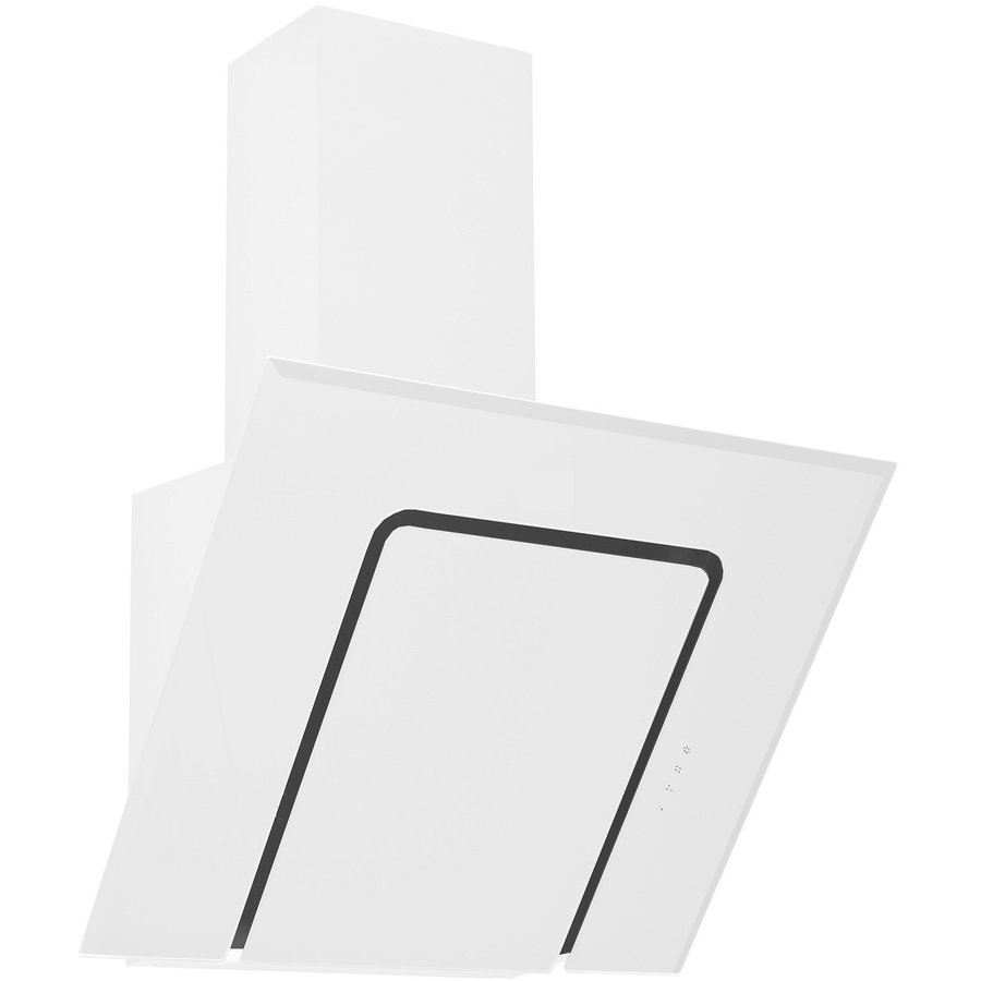 Hota Decorativa Square 1 motor 3 viteze Sticla Alba