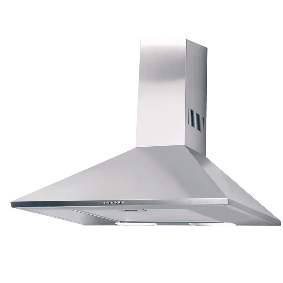 Hota Decorativa Square Chimney CH105E 1 motor 3 viteze 440mc/h Argintiu