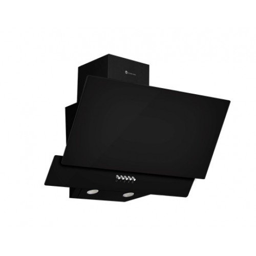 Hota decorativa sticla GLAMDUOBLK60 60cm 63dB Clasa energetică D Negru