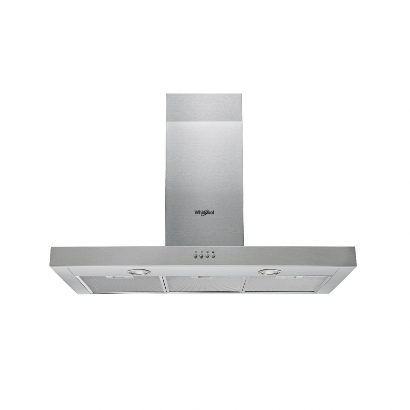 Hota Decorativa WHBS94FLMX Iluminare LED 3 Trepte de Viteza 1 Motor 250W 90CM Inox