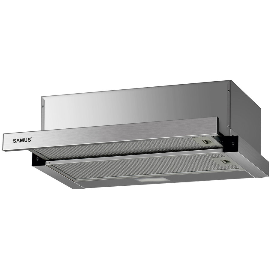 Hota incorporabila HS6030TX 1 motor 2 trepte Inox