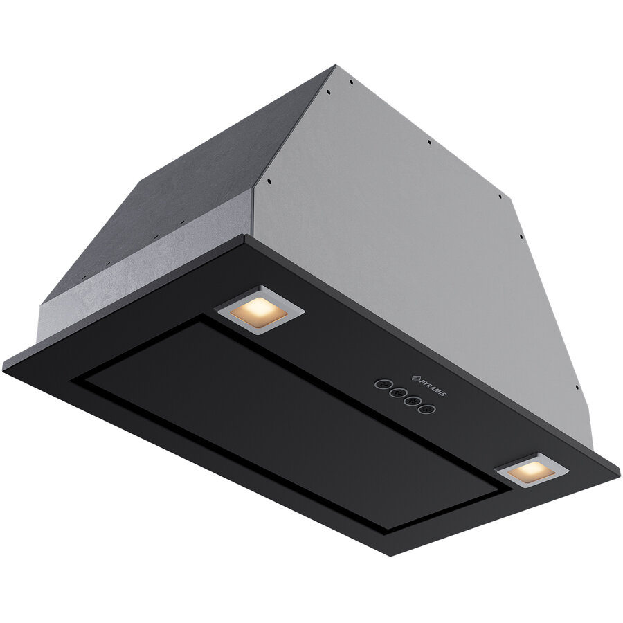 Hota Incorporabila Turbo ERN 52Cm Negru