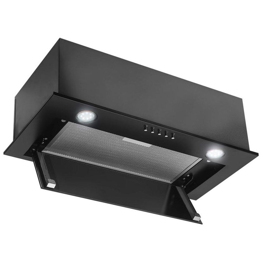 Hota SL-BOX Sticla 350 m3/h Negru