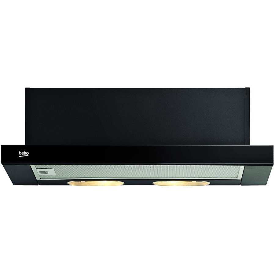 Hota telescopica incorporabila CTB6250B 440 mc/h 1 motor 3 viteze Negru