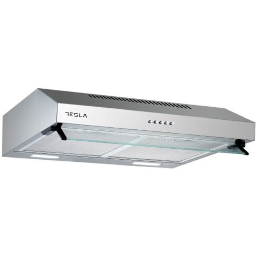 Hota Traditionala DB601AX 3 Trepte Putere 350m3/h LED 2x2W 2 Motoare 60CM 120W Inox