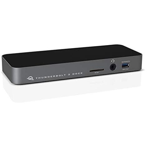 Hub USB Thunderbolt Dock 3 14 port, docking station (gray, USB-C, LAN, mini DisplayPort)