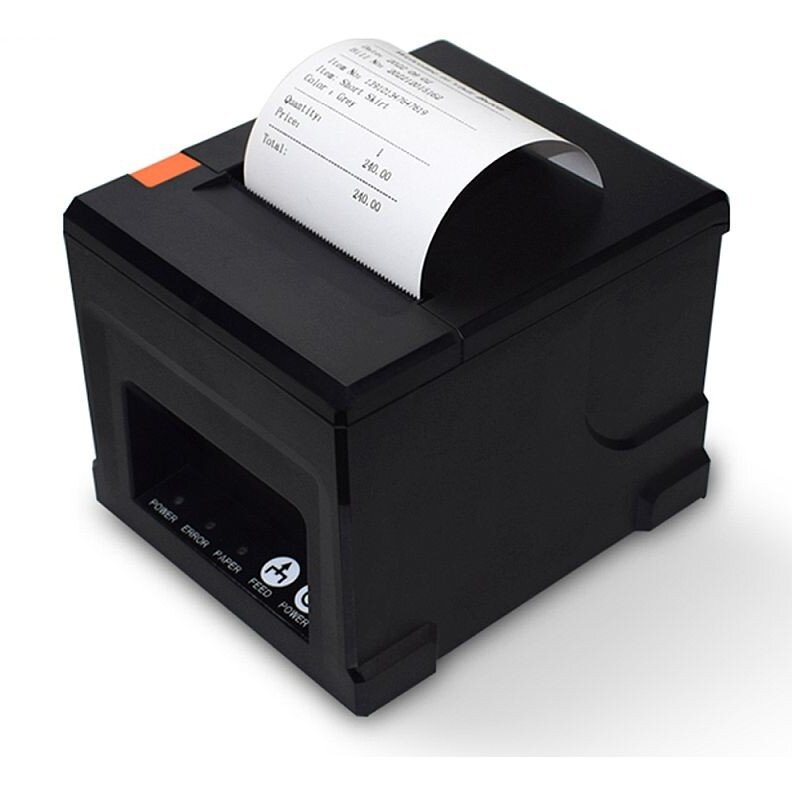 Imprimanta Termica Bluetooth Usb 80Mm Viteza Printare 220-300Mm/s Windows/android/ios Negru