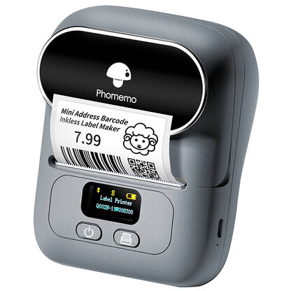 Imprimanta Termica M110 Bluetooth USB Gri