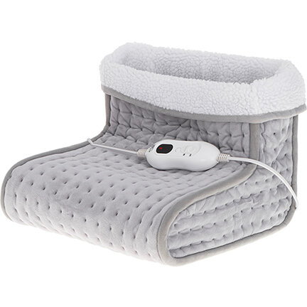 Incalzitor Electric pentru Picioare AD7432 cu Telecomanda 4 Niveluri de Incalzire 140W Gri