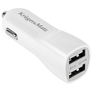 INCARCATOR AUTO USB DUAL 2.1A SI 1A K&M