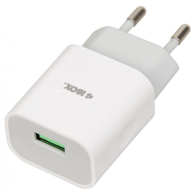 Incarcator ILUC41W  USB-A + USB-A microUSB Cablu  1m  Alb