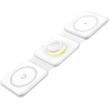 Incarcator Magnetic Wireless EWXCX3-NMC02 3w1 15W Alb