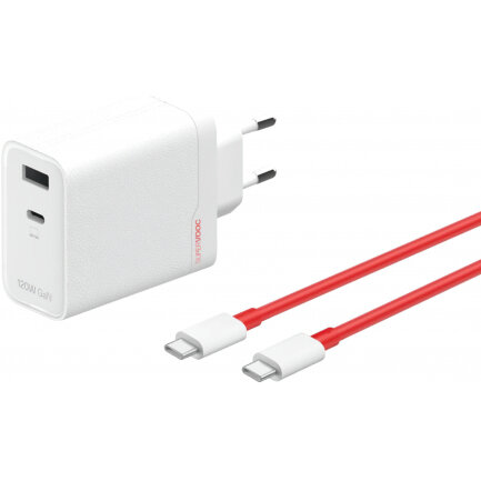 Incarcator Retea Cu Cablu USB-C OSABBCBBAE 120W 7.3A 1 x USB-A - 1 x USB-C Alb