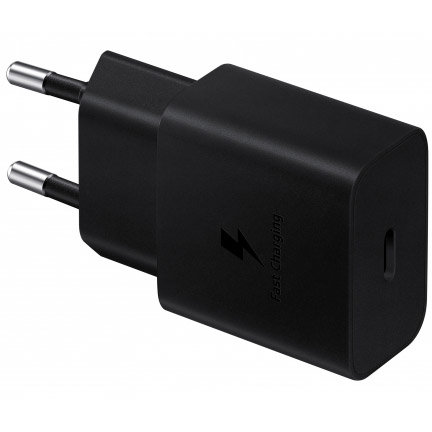Incarcator Retea Fast Charger 15W port USB Type-C Negru