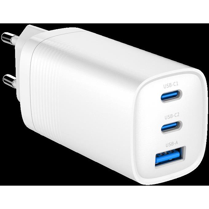 Incarcator Retea TA-UC-PDQC65-01-W  65W USB Type-C Alb